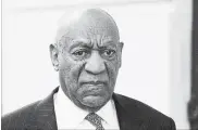  ?? CHRIS SZAGOLA THE ASSOCIATED PRESS ?? Bill Cosby was sentenced on Tuesday to three to 10 years in prison for sexual assault.