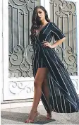  ??  ?? PLAYSUIT A este look de Venta Venta Boutique se le puede sacar provecho y lucir muy chic.