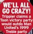  ?? ?? WE’LL ALL GO CRAZY! Trippier claims a Toon victory party would outdo Man United’s 1999 Treble party