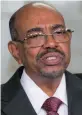  ??  ?? President Omar al-Bashir