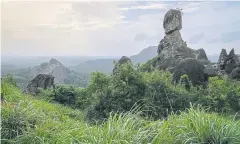  ??  ?? RIGHT Phantom Rock, one of Wayanad’s natural sights that are waiting for foreign visitors.