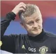  ??  ?? 0 Ole Gunnar Solskjaer: Under pressure after recent defeats.