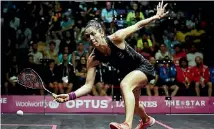  ?? GETTY IMAGES, AP ?? Joelle King won a thrilling women’s singles squash final.