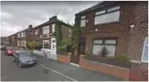  ?? FOTO: GOOGLE STREET VIEW ?? I denne gaten i Failsworth utenfor Manchester bodde Jim Ratcliffe i de første barneårene.