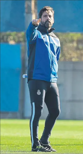  ?? MANEL MONTILLA ?? Quique Sánchez Flores El técnico confía en que su equipo haga un buen papelFOTO: