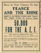  ??  ?? Am 6. April erklären die USA den Mittelmäch­ten den Krieg – jetzt brauchen sie dringend Soldaten. Im Juni landen die ersten in Frankreich.