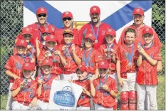  ?? SUBMITTED ?? The U11 AA Mosquito Kentville Wildcats won the provincial championsh­ip on home turf, earning the right to represent the province at Atlantics.