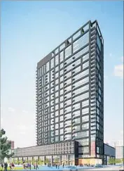  ??  ?? THE PROJECT, called Fashion District Residences, will include 50 units for very-low-income people.