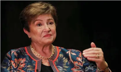  ?? ?? Kristalina Georgieva said Keynes had been too optimistic about how the benefits of growth would be shared. Photograph: Carla Carniel/ Reuters