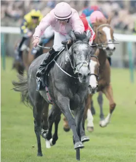  ??  ?? CLASS ACT. Winter is loaded with talent and despite a jump in distance to 2000m remains the runner to beat in the Nassau Stakes at Goodwood today.