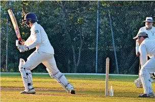  ?? Dave Turner ?? ●●Ben Littler in action against Barrow