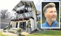  ?? Visionhaus/Gary Prior ?? ●» Robbie Savage (inset) is opening up his home in Prestbury to contest winners