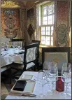  ?? AP/JENNIFER KAY ?? Mosaics that the fashion designer created for his dining room in his South Beach mansion are now the backdrop for the gourmet restaurant inside The Villa Casa Casuarina in Miami Beach, Fla.