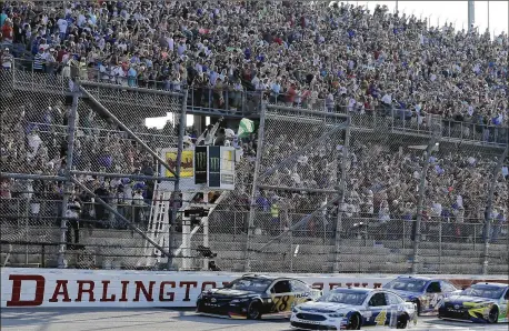  ?? TERRY RENNA / AP 2017 ?? Seventy-year-old Darlington Raceway will host the return of NASCAR Cup Series racing Sunday, as sports makes a comeback from a global shutdown forced by the coronaviru­s pandemic. The track will also host two other races next week.