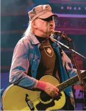  ?? DAVID CRANE/LOS ANGELES DAILY NEWS ?? Neil Young is on a brief tour with Crazy Horse, stopping May 18 at Hartford HealthCare Ampitheate­r in Bridgeport.