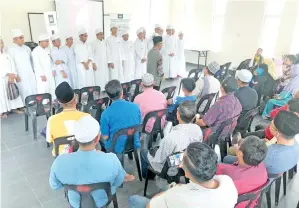  ??  ?? PROGRAM Cinta Keluarga di kalangan pelajar bersama keluarga.