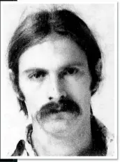  ??  ?? COLD STARE: Bernard Giles when arrested in 1973 after his murder spree, and left, as he is today in jail