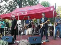  ?? PHOTO PROVIDED ?? Local band Emerald City will be the grand finale to the 15th annual Powers Park Concert Series in Lansingbur­gh.