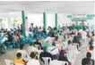  ??  ?? ↑ La Asociación Dominicana de Campesinos Productore­s Orgánicos (Asodocapro) durante un encuentro efectuado en Loma Verde, San Cristóbal.