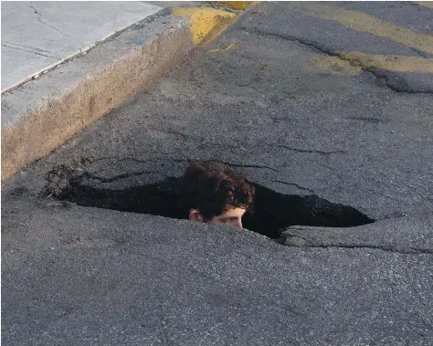  ??  ?? Sinkhole, 2018