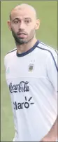  ??  ?? JAVIER MASCHERANO