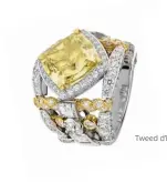  ??  ?? Tweed d’ete Ring