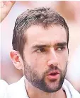  ??  ?? Marin Cilic