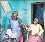  ?? RAVI CHOUDHARY / HT PHOTO ?? Fear of reprisal has driven Azhar and his wife to send their son away from the village.