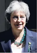  ?? AP ?? Prime Minister of the United Kingdom, Theresa May.