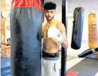  ??  ?? ●●Rochdale boxer Bilal Rehman