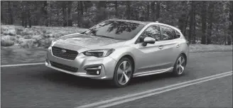  ??  ?? 2018 Subaru Imprezza