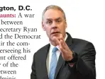  ??  ?? Zinke: Tweeting back