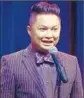  ?? Emily Kuroda
Showtime ?? ALEC MAPA talks about life as the gay dad of an adopted child in a new Showtime special.