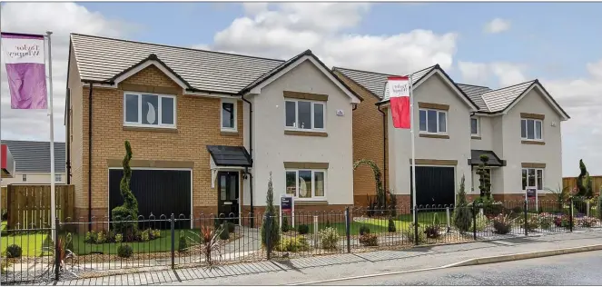  ??  ?? There are some enticing Christmas deals on properties at Taylor Wimpey’s Helensburg­h, Cambuslang and Strathaven developmen­ts