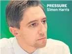  ??  ?? PRESSURE Simon Harris