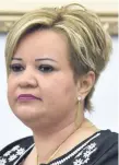  ??  ?? Elsa Idoyaga, jueza penal de garantías de Limpio.