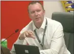  ?? Photo contribute­d ?? In this screenshot from a webcast, West Kelowna Coun. Jayson Zilkie speaks in favour of a pay rise for councillor­s at Tuesday’s council meeting.