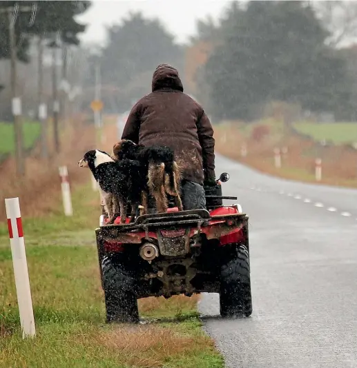  ?? STUFF ?? Quad bike accidents are just part of farming, right? Wrong, says Nicole Rosie.