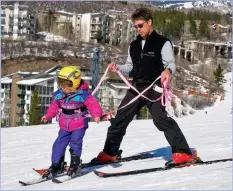  ?? ColorWorld/TNS/STEVE HAGGERTY ?? Private lessons help beginners get a head start at Steamboat Ski Resort. Whether they’re looking for black diamond runs or a strong kids program, skiers have a multitude of resort options.