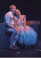  ?? HEIDI HODGES ?? Michael Penick and Kaleigh Rae Gamaché reunite in Third Avenue Playhouse's production of “Candide.”