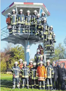  ?? FOTO: KLAUS WEISS ?? Die erfolgreic­hen Teilnehmer des Lehrgangs.