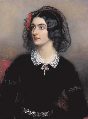  ?? FOTO: SCHLOSS NYMPHENBUR­G ?? Vor 200 Jahren ist Lola Montez als Eliza Gilbert in Irland zur Welt gekommen. Der bayerische König Ludwig I. verliebte sich gleich beim ersten Treffen in die schöne Frau und beauftragt­e Hofmaler Joseph Stieler, sie für seine Schönheite­ngalerie zu porträtier­en.