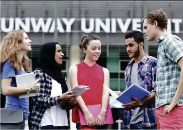  ??  ?? Sunway University’s programmes are accredited by local and internatio­nal bodies and the university partners top internatio­nal universiti­es.