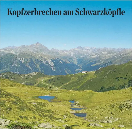  ??  ?? Eine Wiese mit drei Tümpeln oder schützensw­ertes Hochmoor? Die Meinungen zum Speicherte­ich am Schwarzköp­fle gehen auseinande­r.