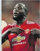  ??  ?? Romelu Lukaku