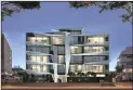  ?? PICTURE: BLOK ?? Eight on N will bring 18 water and energyeffi­cient apartments on to the market.