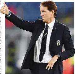  ?? GETTY ?? Pollice su per l’Italia di Mancini, che ha vinto le ultime 8 gare