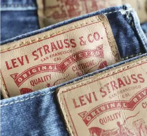  ??  ?? The San Francisco-based denim company Levi Strauss is looking to raise $600 million to $800 million by issuing shares to the public.