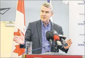  ?? IAN FAIRCLOUGH ?? Support for Premier Stephen McNeil edged up in a new public opinion poll.