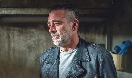  ??  ?? Jeffrey Dean Morgan stars in “The Walking Dead”